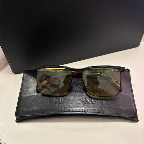 Saint Owen Yellow Lens Sunglasses - Picture 3 of 6